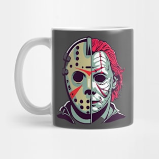 Scary Halloween mask Mug